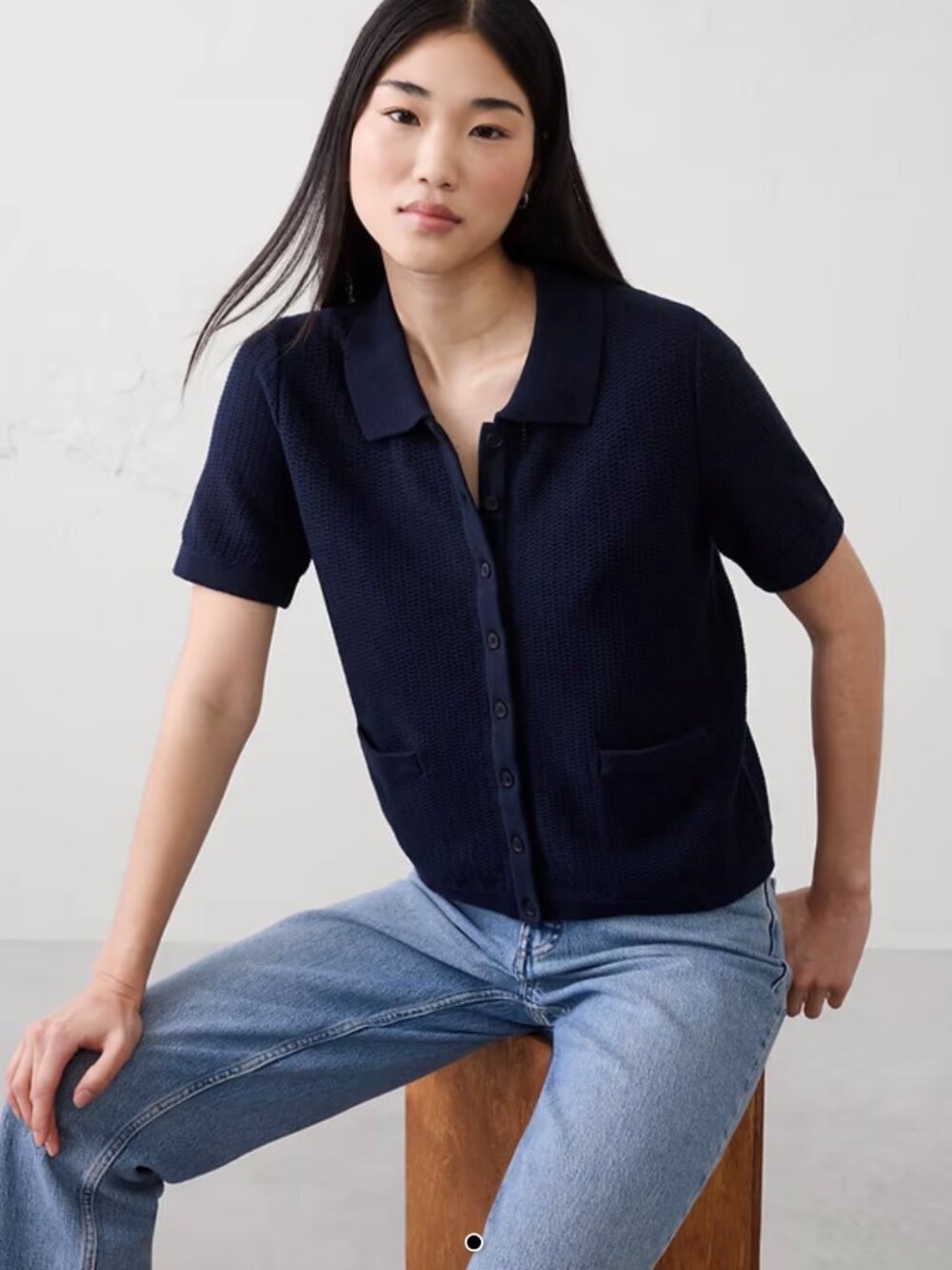 Banana Republic Polo Sweater